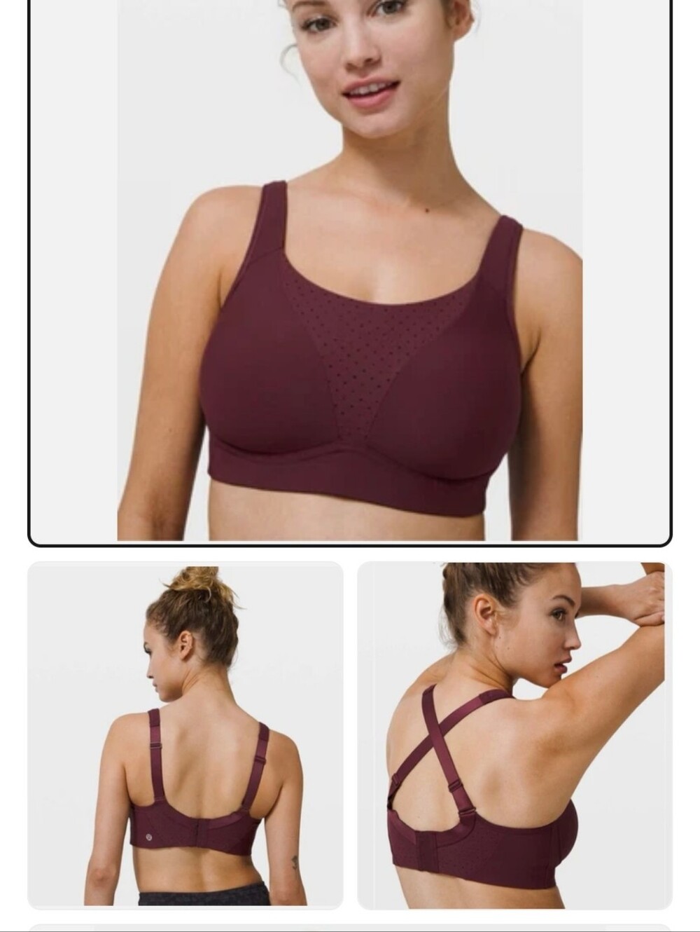 Lulu Lemon 36 DD Sports Bra